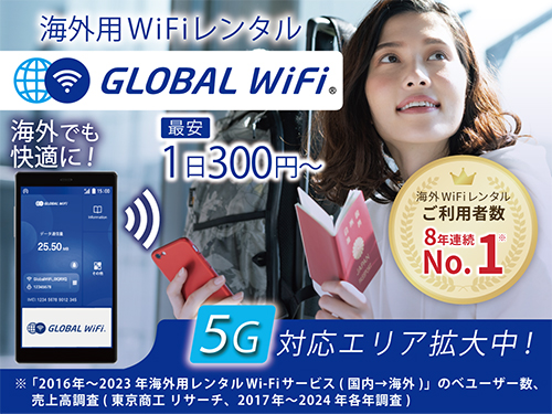 �C�O�pWi-Fi���[�^�[�����^���@�O���[�o��Wi-Fi